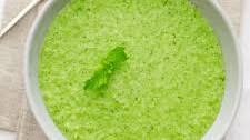 Chilled Pea and Mint Soup