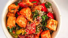 Chilli Tofu {Bold Flavors, Light Twist}