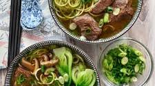 Chinese Beef Noodle Soup (Instant Pot or Stovetop)