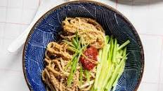 Chinese Cold Noodle Salad with Sesame Dressing