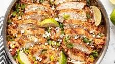 Chipotle Lime Chicken and Rice