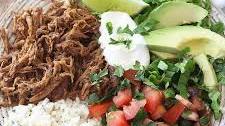 Chipotle Pork Carnitas Burrito Bowls