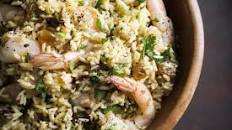 Chipotle Rice with Shrimp and Cilantro