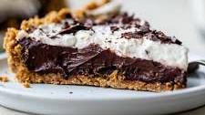 Chocolate Avocado Pudding Cream Pie