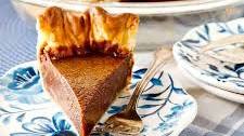 Chocolate Caramel Buttermilk Pie