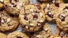 Chocolate Chip Candy Cane Cookies