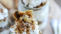 Chocolate Chip Cookie No Bake Cheesecake Parfaits