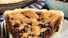 Chocolate Chip Cookie Pie Recipe