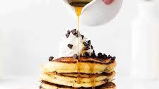 Chocolate Chip Ricotta Pancakes