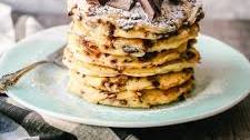 Chocolate Chip Ricotta Pancakes