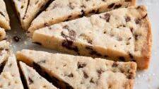 Chocolate Chip Shortbread with Mini Chocolate Chips