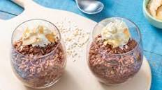 Chocolate Coconut Almond Rice Pudding