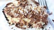 Chocolate Coconut Cream Pudding Pie