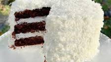 Chocolate Coconut Layer Cake