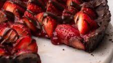 Chocolate Covered Strawberry Pie