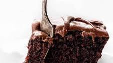 Chocolate Depression Cake with Chocolate Frosting
