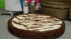 Chocolate Lace Cheesecake