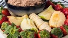 Chocolate Peanut Butter Fruit Dip