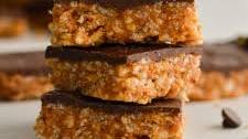 Chocolate Peanut Butter Rice Krispie Squares
