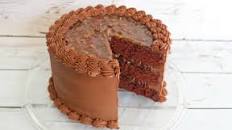 Chocolate Pecan Pie Cake