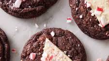 Chocolate Peppermint Bark Cookies Recipe
