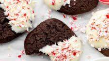 Chocolate Peppermint Crunch Cookies