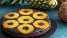 Chocolate Pineapple Upside Down Cake