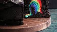 Chocolate Rainbow Cake