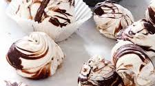Chocolate Swirl Meringue Cookies