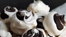 Chocolate Swirled Meringue Cookies
