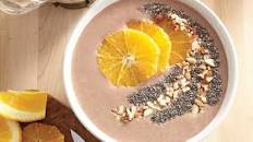 Chocolate Tofu Smoothie Bowls