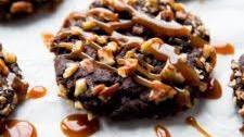 Chocolate Turtle Cookies