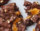 Chocolate Turtle Cookies
