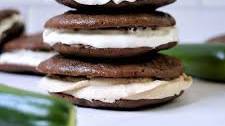 Chocolate Zucchini Whoopie Pies (with Amish frosting)