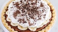 Chocolate banana cream pie