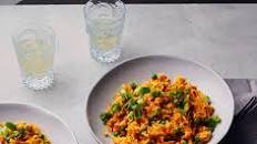 Chorizo egg-fried rice