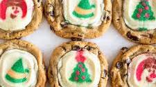 Christmas Chocolate Chip Sugar Cookies