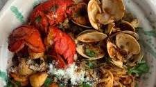 Christmas Eve Seafood Pasta