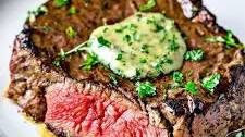 Chuck Eye Steak Recipe with Garlic Herb Butter