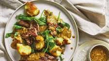 Chuck steaks with café de Paris butter