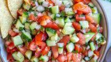 Chunky Cucumber Salsa