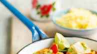 Chunky fish and sweet potato curry