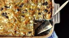 Cinnamon Raisin Noodle Kugel