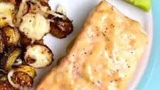 Citrus Dijon Bourbon Salmon