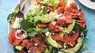 Citrus Salmon Salad with Avocado