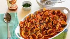 Clams Arrabbiata with Linguine