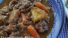 Classic Homemade Beef Stew with Vegetables