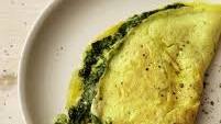 Classic Omelet with Spinach-Basil Pesto
