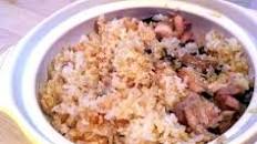 Claypot Chicken and Mushroom Rice