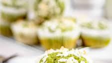 Coconut Banana Matcha Muffins